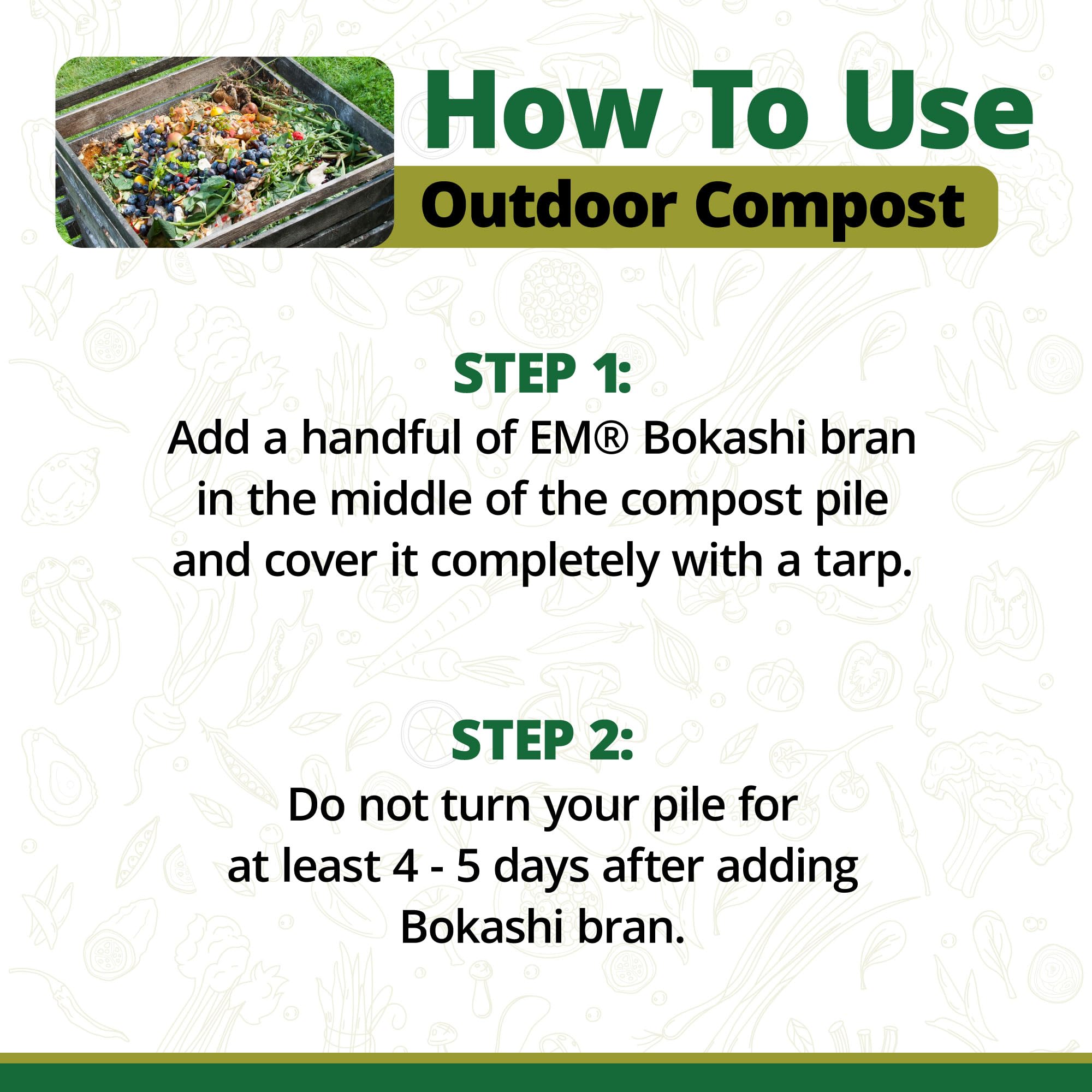 Mua EM Premium Bokashi Bran, Compost Accelerator, Rice Bran Mix, Odor ...