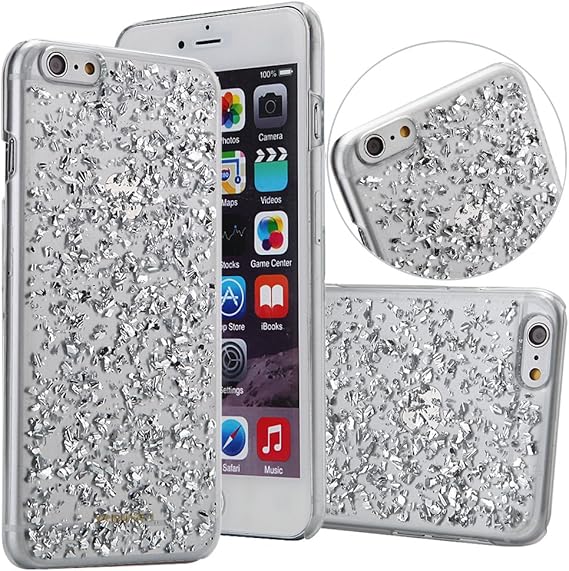 Amazon Com Venusau Classic Foil Flakes Phone Case For Iphone 6