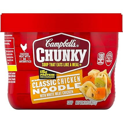Campbells Chunky Classic - Cuenco para microondas con forma ...