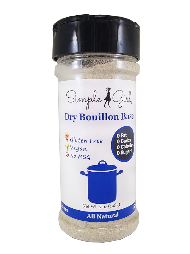 Amazon Com Simple Girl Dry Bouillon Base Natural Gluten Free And Sugar Free Grocery Gourmet Food