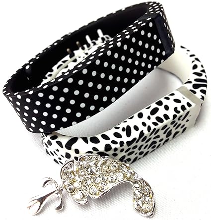 Amazon Com Nickston Set Small Size 1 Black With White Dots Spots