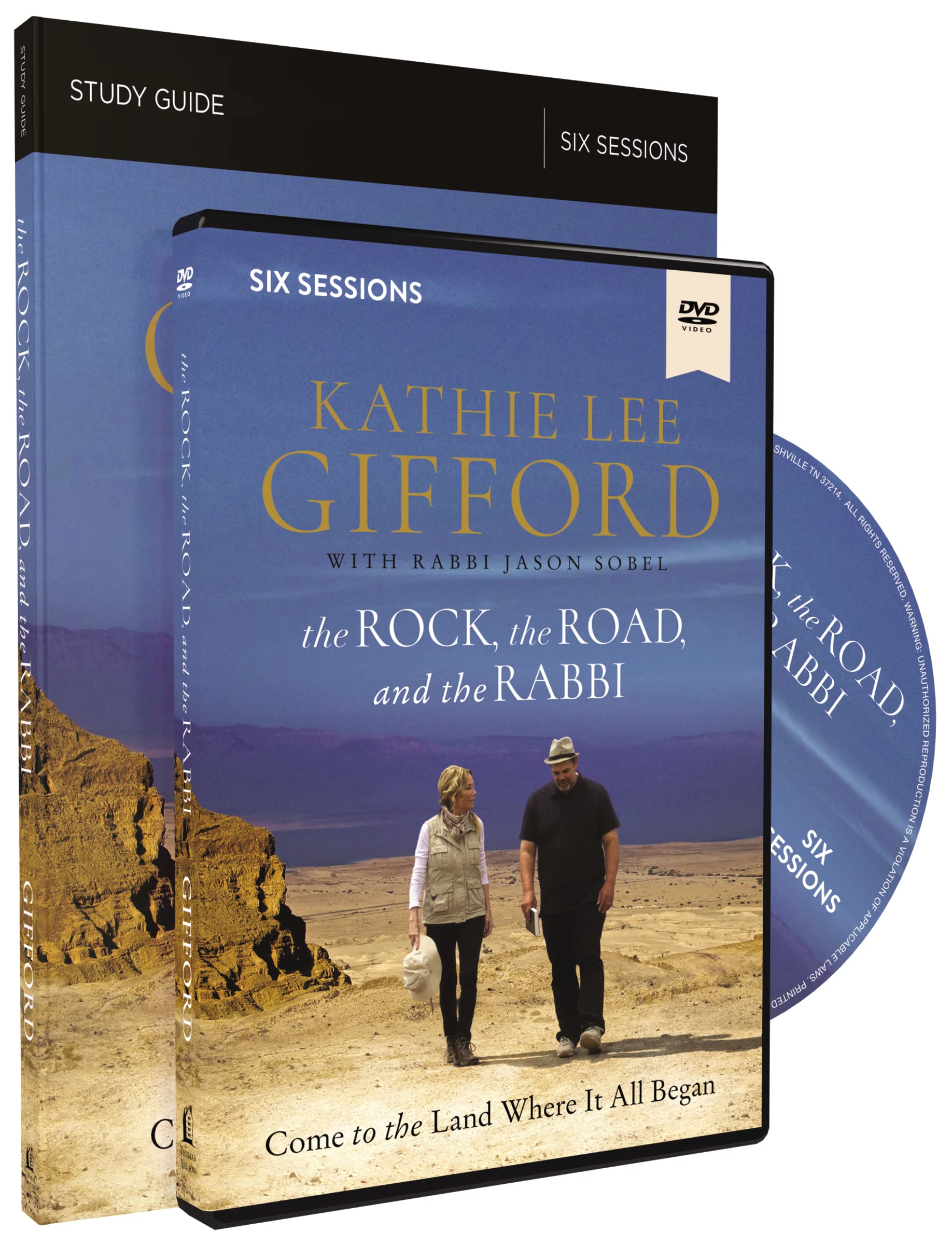 Kathie Lee Gifford The Rock, the Road, and the Rabbi Study Guide with DVD: Come to the Land Where It All Began