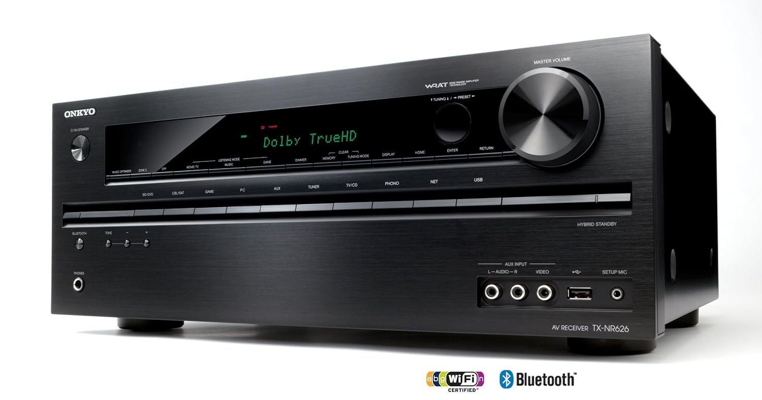 Amazon.com: Onkyo TX-NR626 7.2-Channel Network Audio/Video Receiver  (Discontinued by Manufacturer): Home Audio & Theater