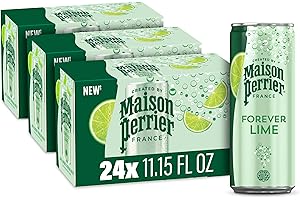 Maison Perrier Forever Lime Flavored Sparkling Water, 11.15 Fl Oz Cans, 8 Count, 3 Pack 267.6 fl oz