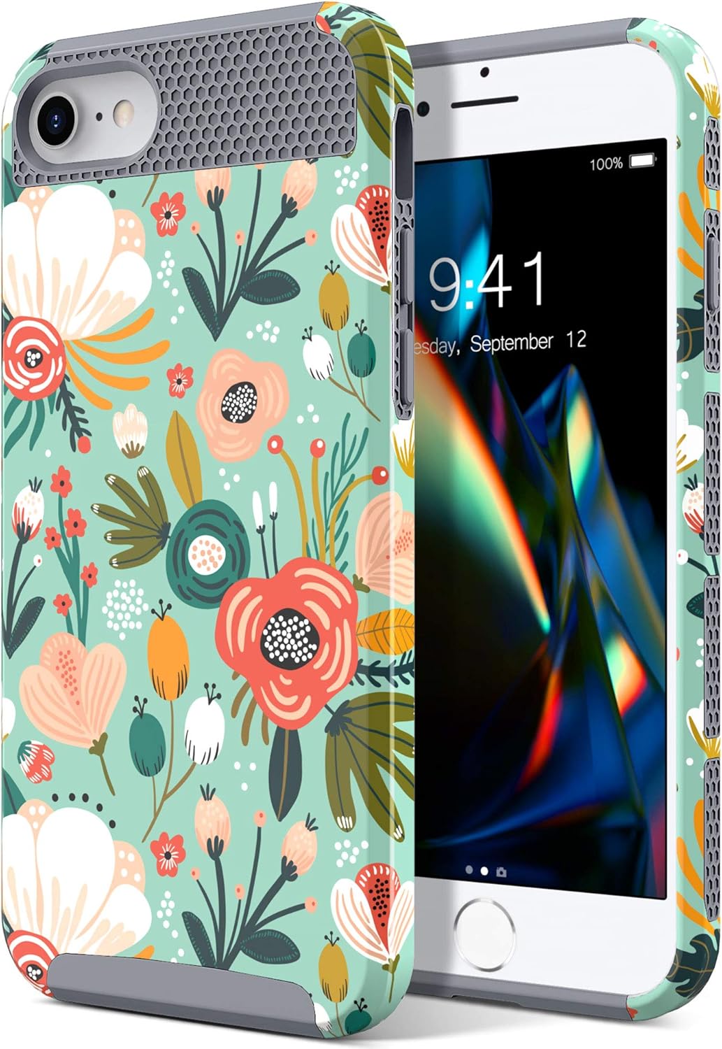 ULAK Designed Compatible with iPhone SE 2020 Case (4.7 inch