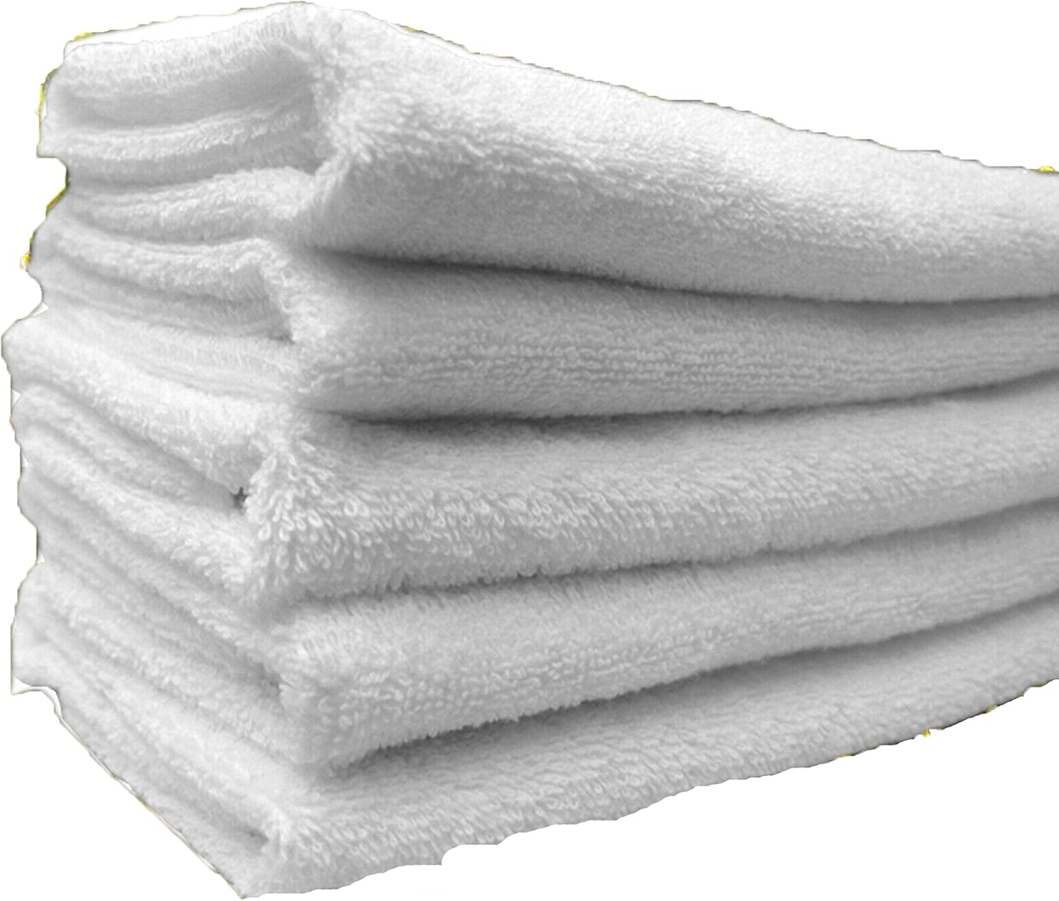 Home & Garden 24 HAND TOWELS 16 x 27 WHITE 3 lbs COTTON GYM NAIL SALON