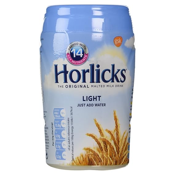 Horlicks The Original Malted Milk Drink Light, 300g Amazon.co.uk Prime Pantry
