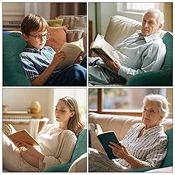 ABROLOY Reading Pillow for Adult, Bed Reading
