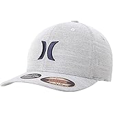 Hurley Mens Baseball Cap - Moisture Wicking Curved Brim Flexfit Fitted Hats for Men with H2O-Dri Sweatband (Sizes: S-XL)