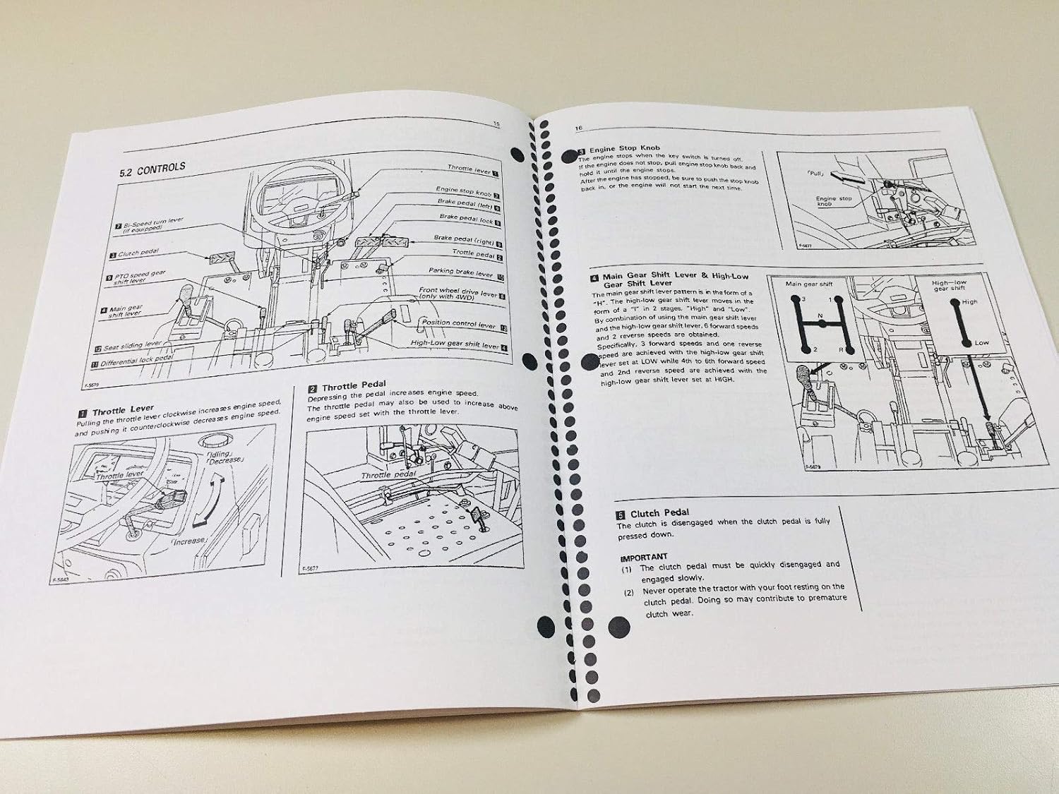 Amazon.com: Kubota B1550 B1750 Tractor Operators Owners Manual Maintenance  Specifications: Garden & Outdoor