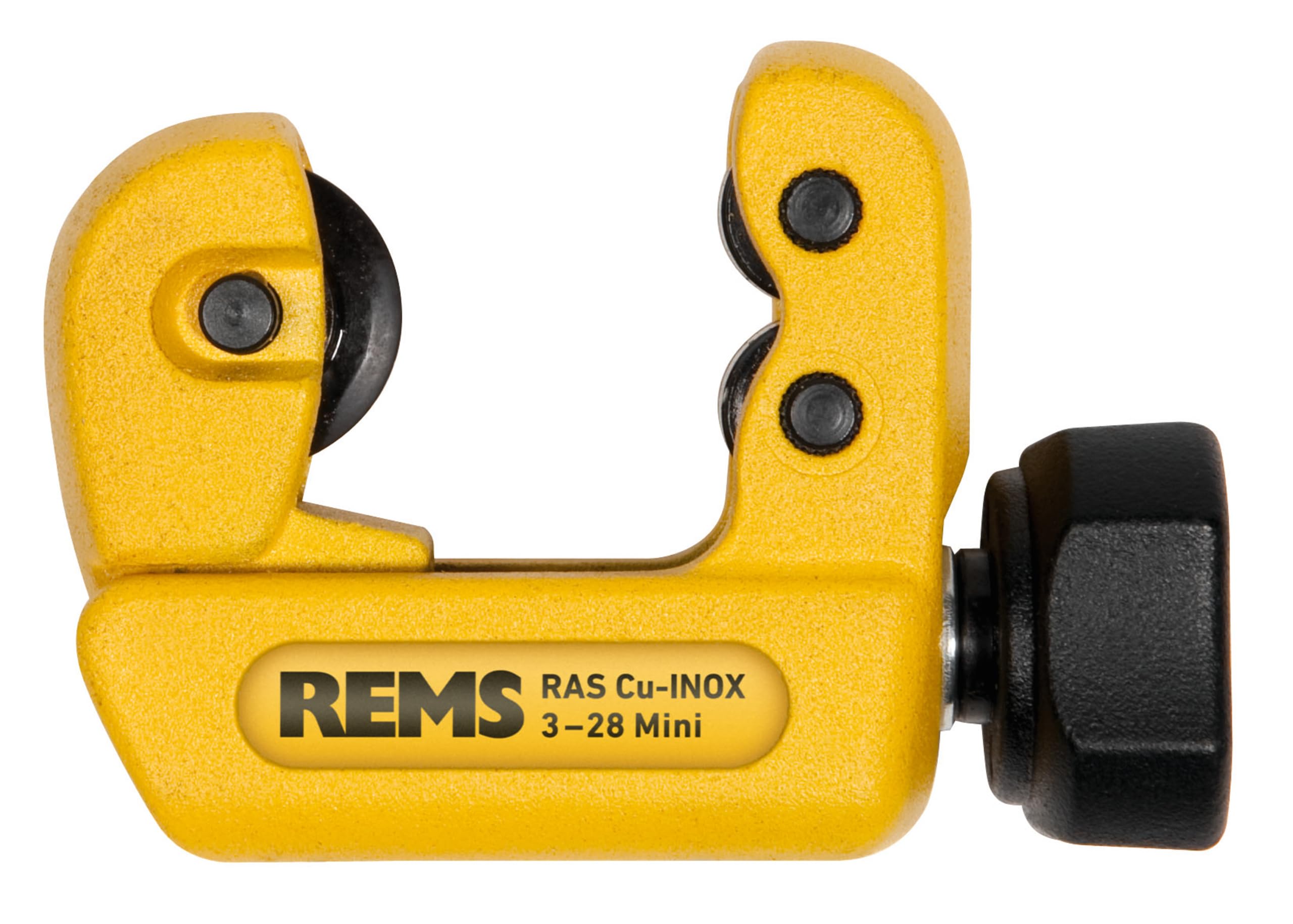 Rems, Pipe Cutter RAS Cu-INOX, mini, Installation Tool for Cutting Pipes, Diameter 3 mm - 28 mm, 1/8-1 1/8 inches, Wall Thickness s ≤ mm 4, Small, Handy, Stable Construction