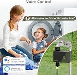 Diivoo Smart WiFi Water Timer - 6 Plans, Alexa & Google Compatible view 3