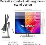 ASUS ProArt PA27JCV 27 inch 5K IPS Calman Verified USB-C 96W Display HDR 500 view 8