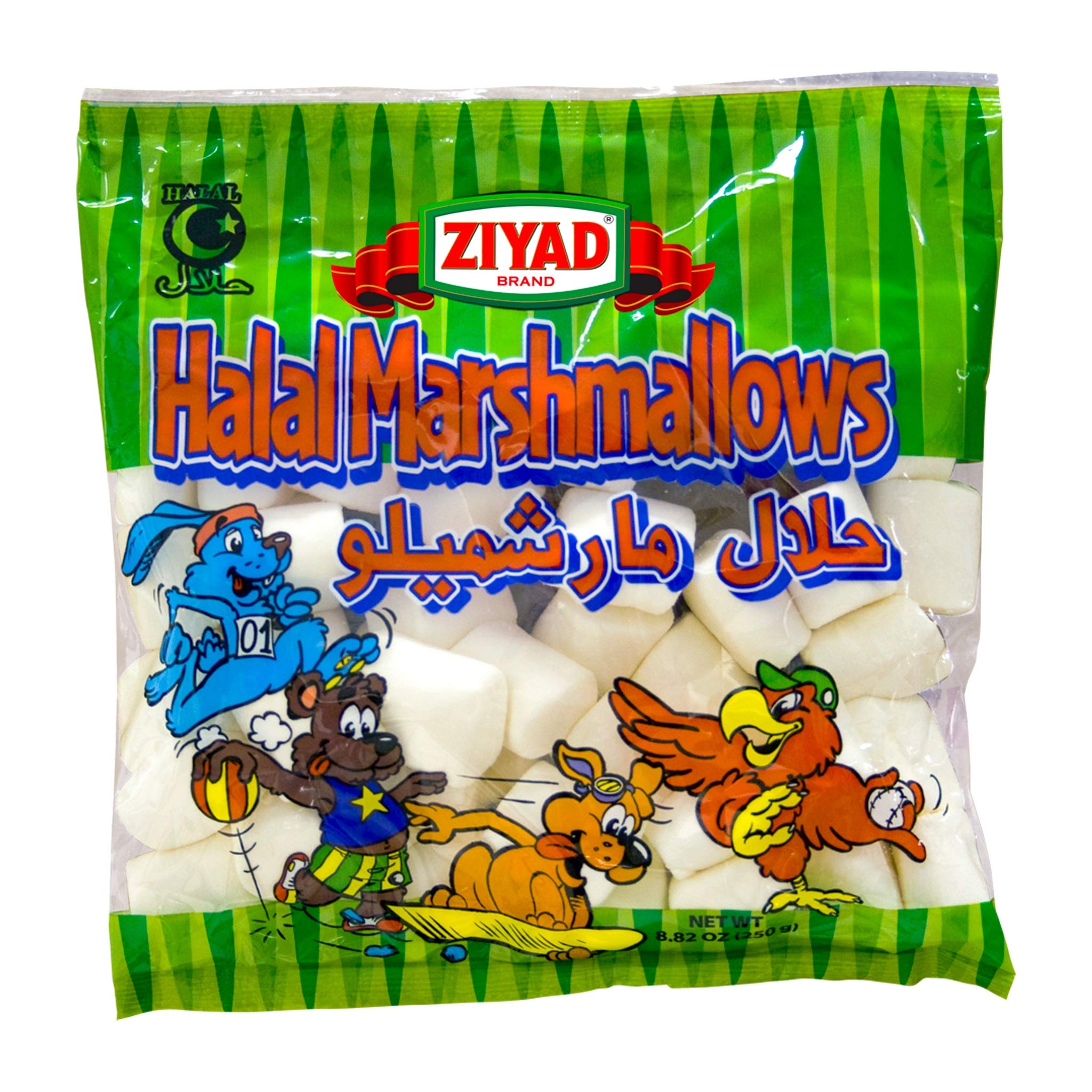 Ziyad Gourmet Halal, Full Size, Marshmallows, PorkFree, EggFree