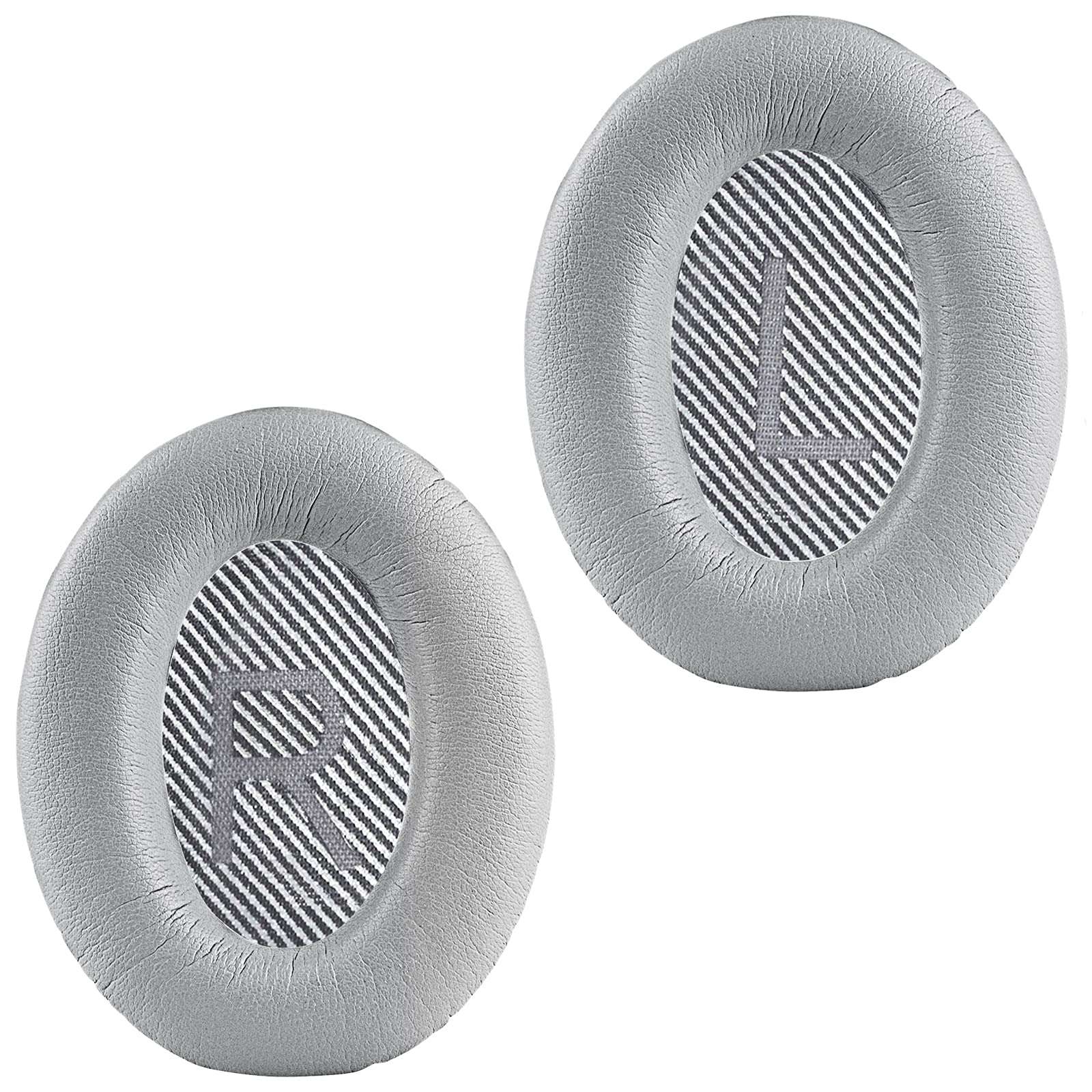 QC35 II Ear Pads Replacement Earpads Ear Pad Muffs Cushions Kit Parts Compatible with Bose QuietComfort 35 Series II Wireless Headphones.(Silver)