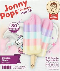 Jonnypops, Unicorn Cream Pops, 6.72 Fl Oz