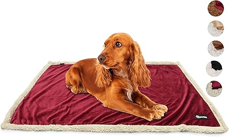sherpa fleece pet blanket