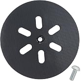 6" Replacement Sanding Pad Compatible with Bosch Orbital Sanders ROS65VC 1250DEVS 3727DVS 3727DEVS ，6 Hole Hook-&amp;-Loop Sander Backing Pad，Replace RS6045 &amp; RS6046