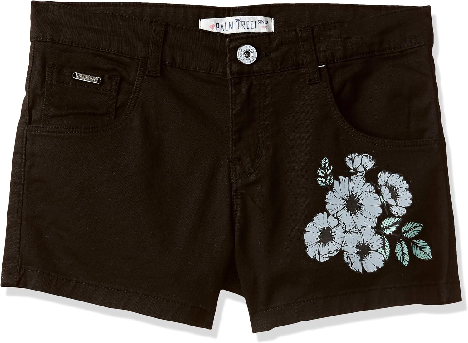 Buy PalmTree Girl's Regular fit Cotton Shorts at Amazon.in