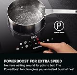 AEG 6000 Series Induction Hob 4 Zones 60 cm Bridge Hob2Hood view 4