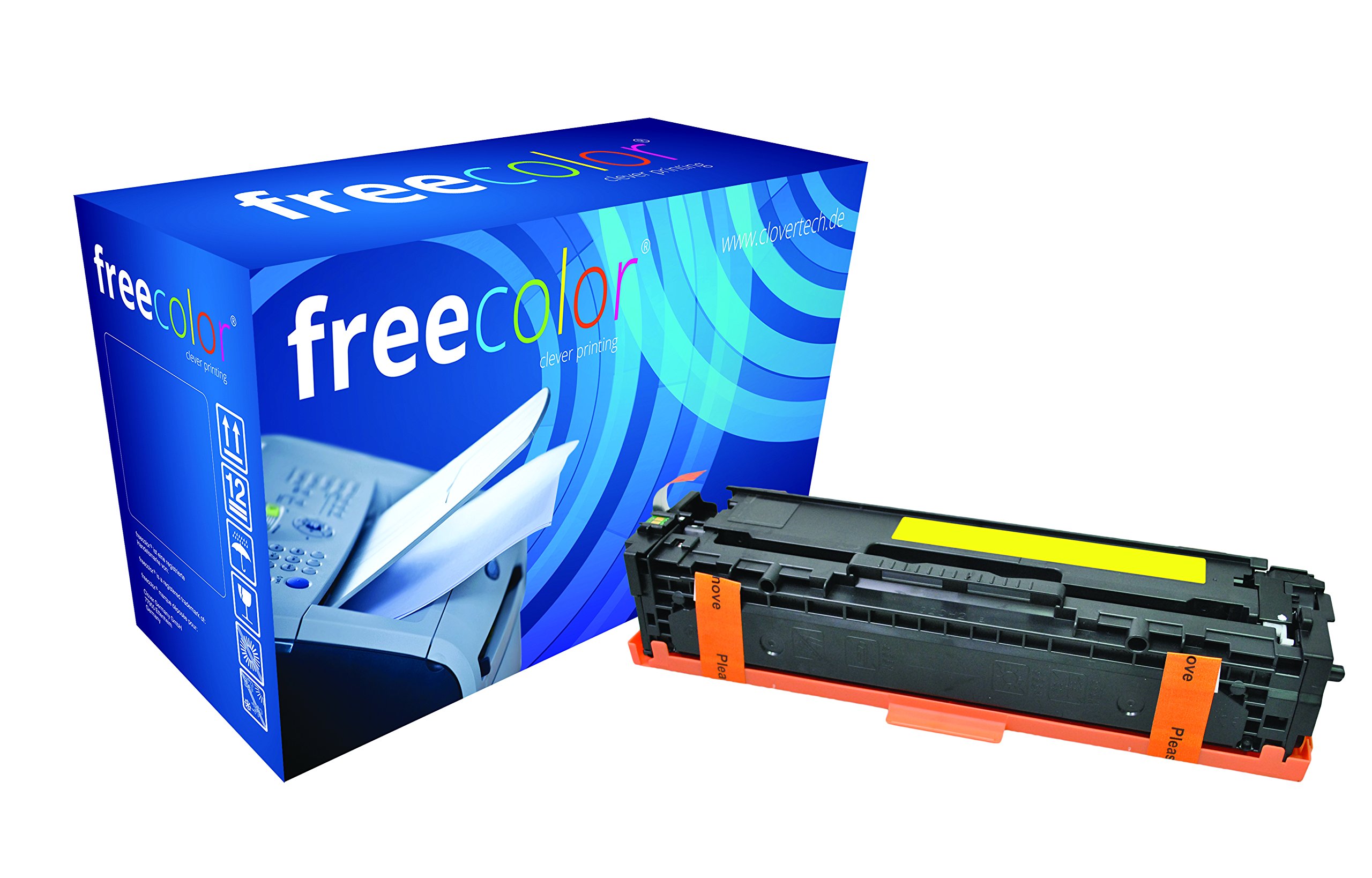 FREECOLOR - Yellow - Toner Cartridge (Equivalent to: HP CF212A)