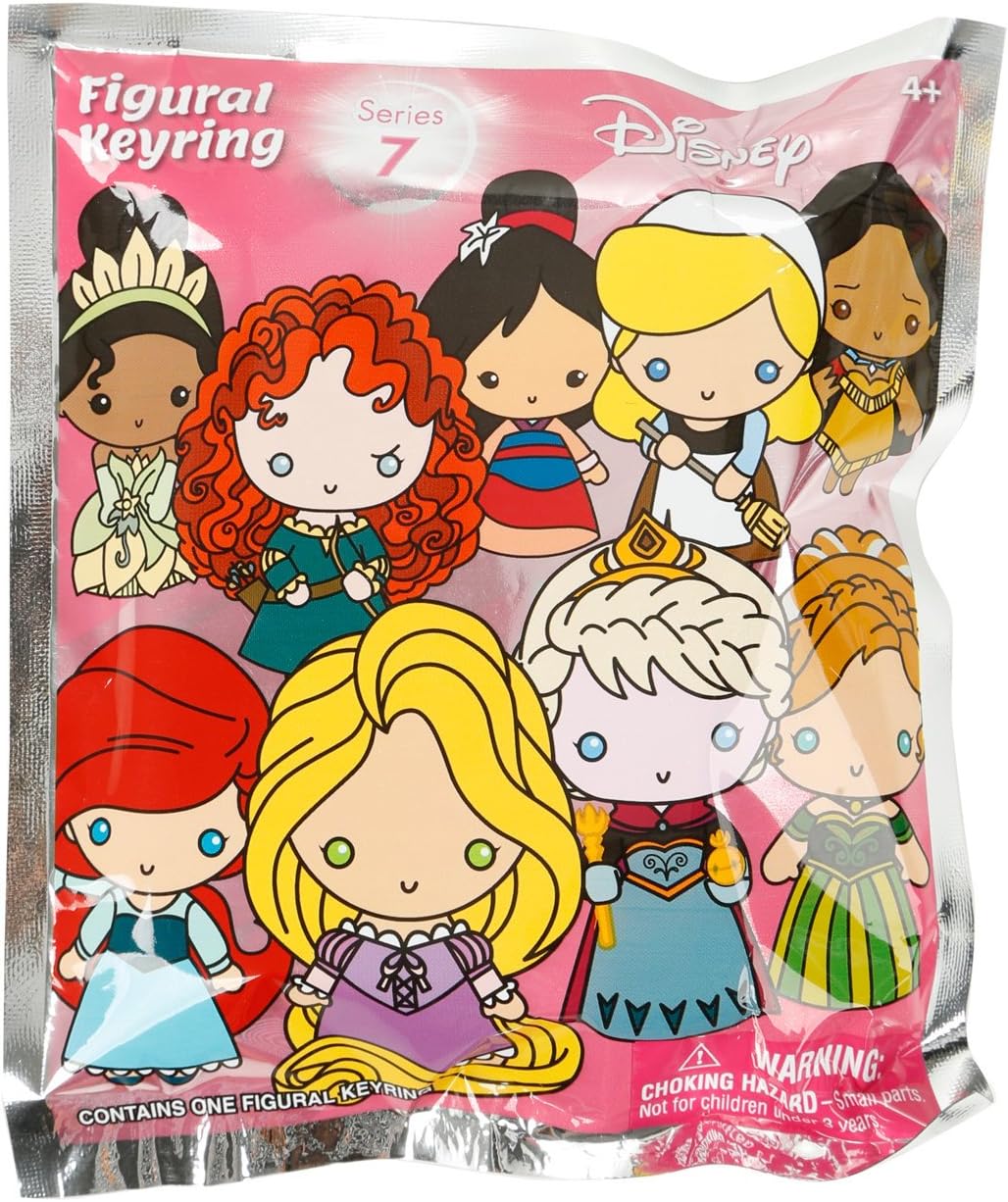 Disney Series 7 Key Chain 3 Blind Bags Figure