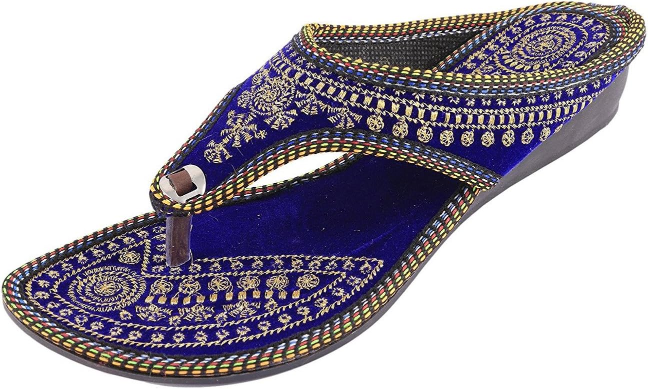 Women's Velvet Indian Ethnic Footwear