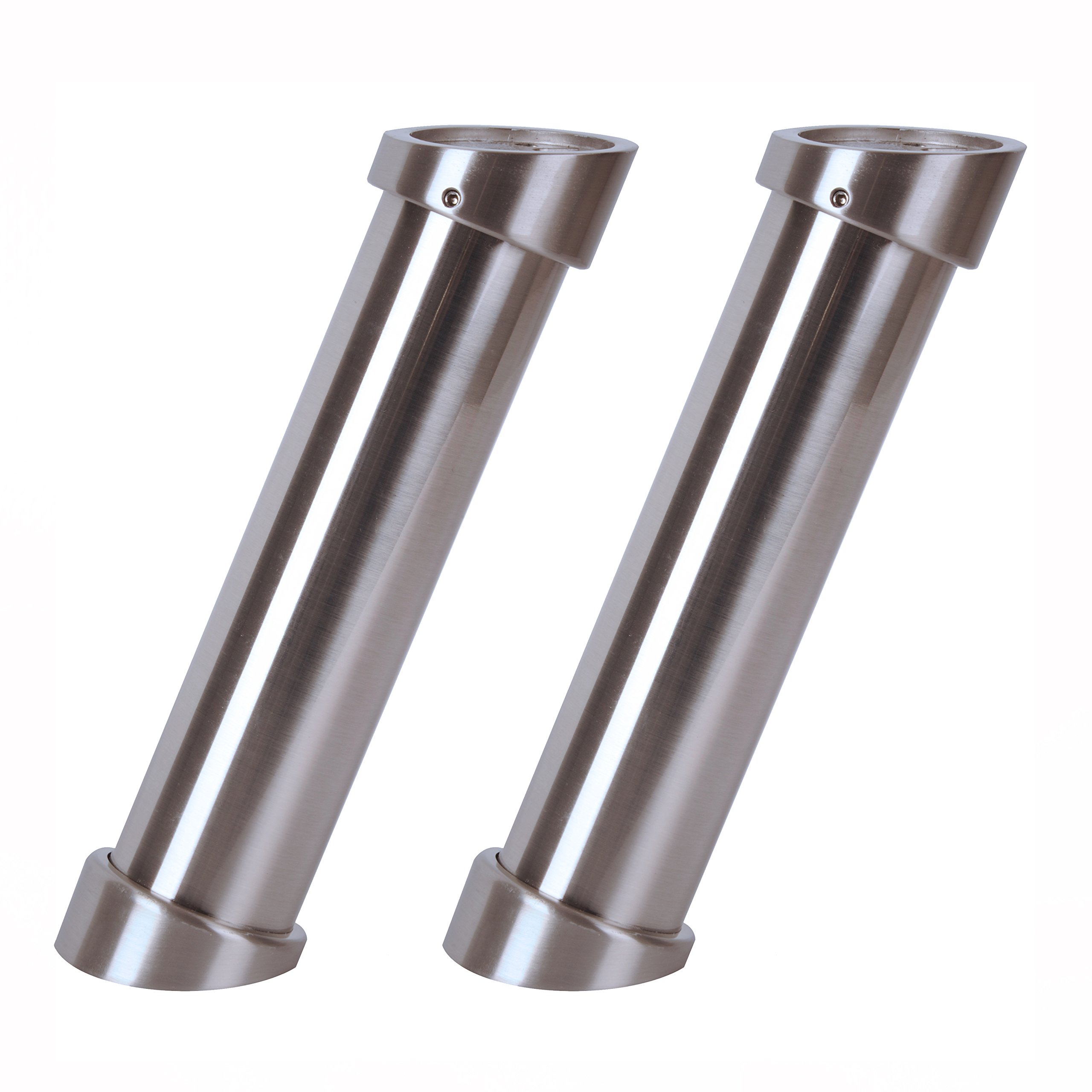 Nordlinger Pro 780033 2 Round Snack Holders LUX Stainless Steel Finish, Normal