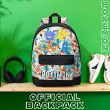 Pokemon Backpack Pikachu Charizard Rucksack School Bag Adjustable Straps view 5