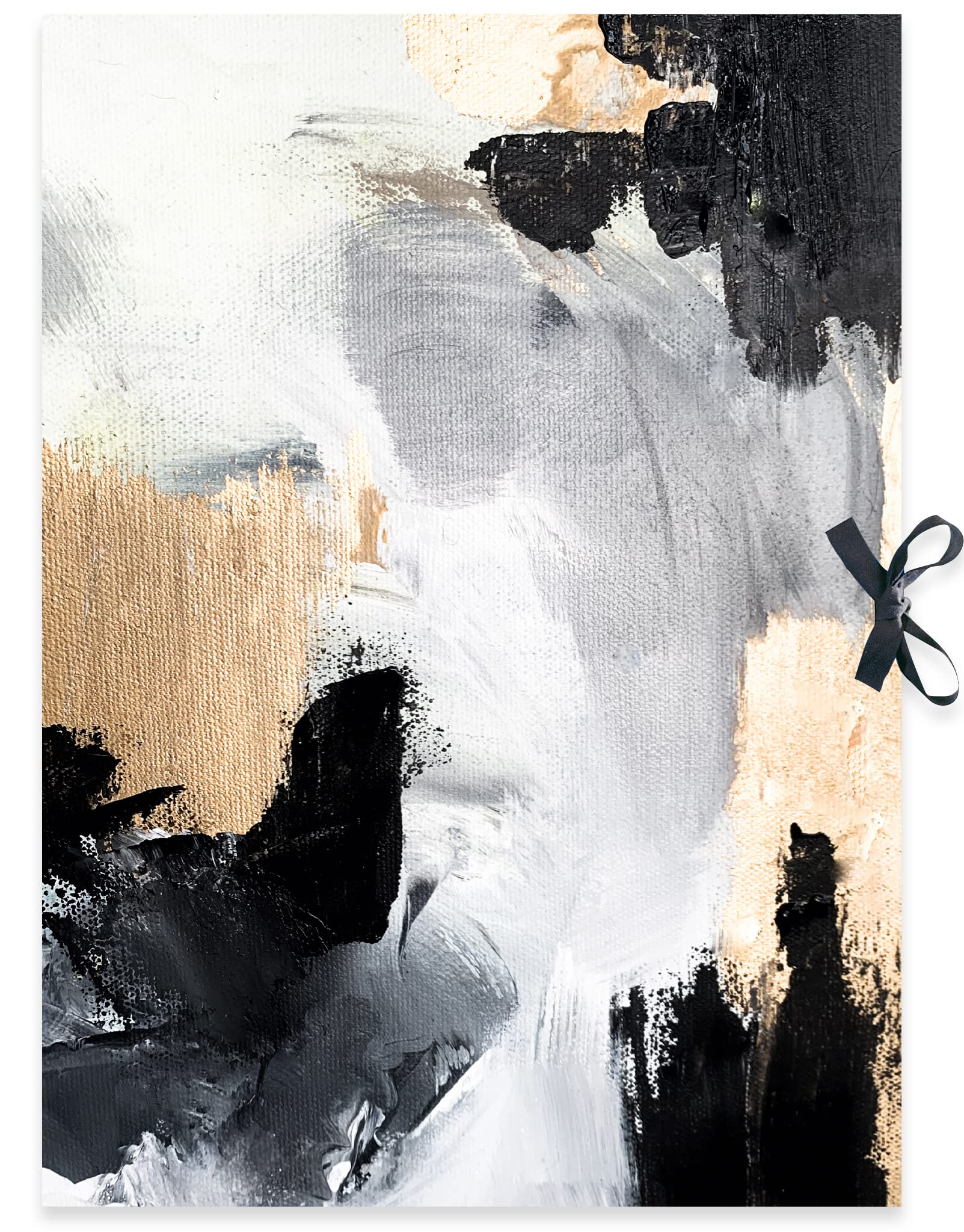 RNK 45366 - Folder Abstract 44 x 62 cm DIN A2 with Black Closure Band Pack of 1