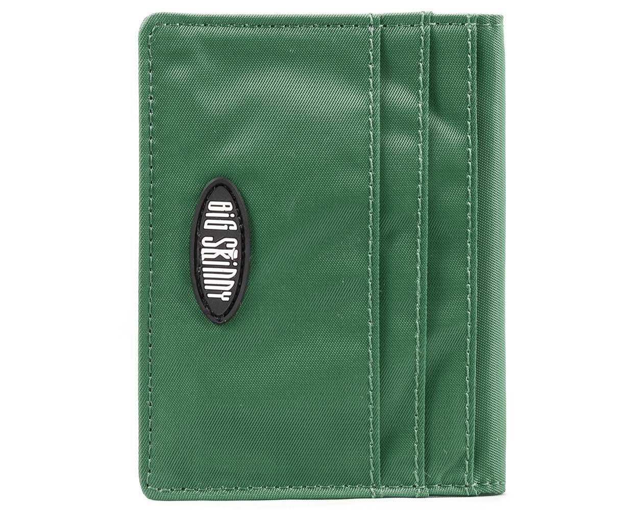 Big Skinny New Yorker ID Slim Wallet, Holds Up to 24 Cards, Verdant Green