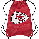 FOCO Kansas City Chiefs NFL Big Logo Camo Drawstring Backpack