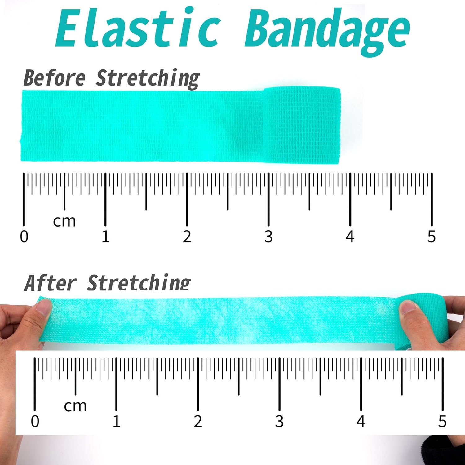 18 Pack Self Adherent Cohesive Wrap Bandages 2 Inches X 5 Yards,Self Adhesive Bandage,First Aid Tape,Elastic Self Adhesive Tape,Athletic,Sports wrap Tape,Bandages Wrap for Sports,Wrist,Ankle,18colors: Health & Personal Care
