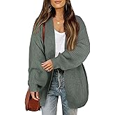 Libsorge Womens Oversized Cute Cardigans Winter 2026 Ladies Trendy Cozy Knit Sweater Cardigans