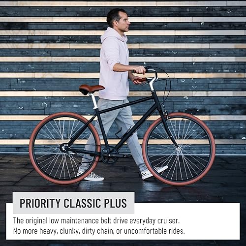 Priority Bicycles Classic Plus Diamond Cruiser Bike 36
