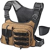 RXW Chest Bag for Men Women, Hiking Chest Pack Sport Chest Rigs Tactical Chest Pack Days Hikes Running Vest Carry