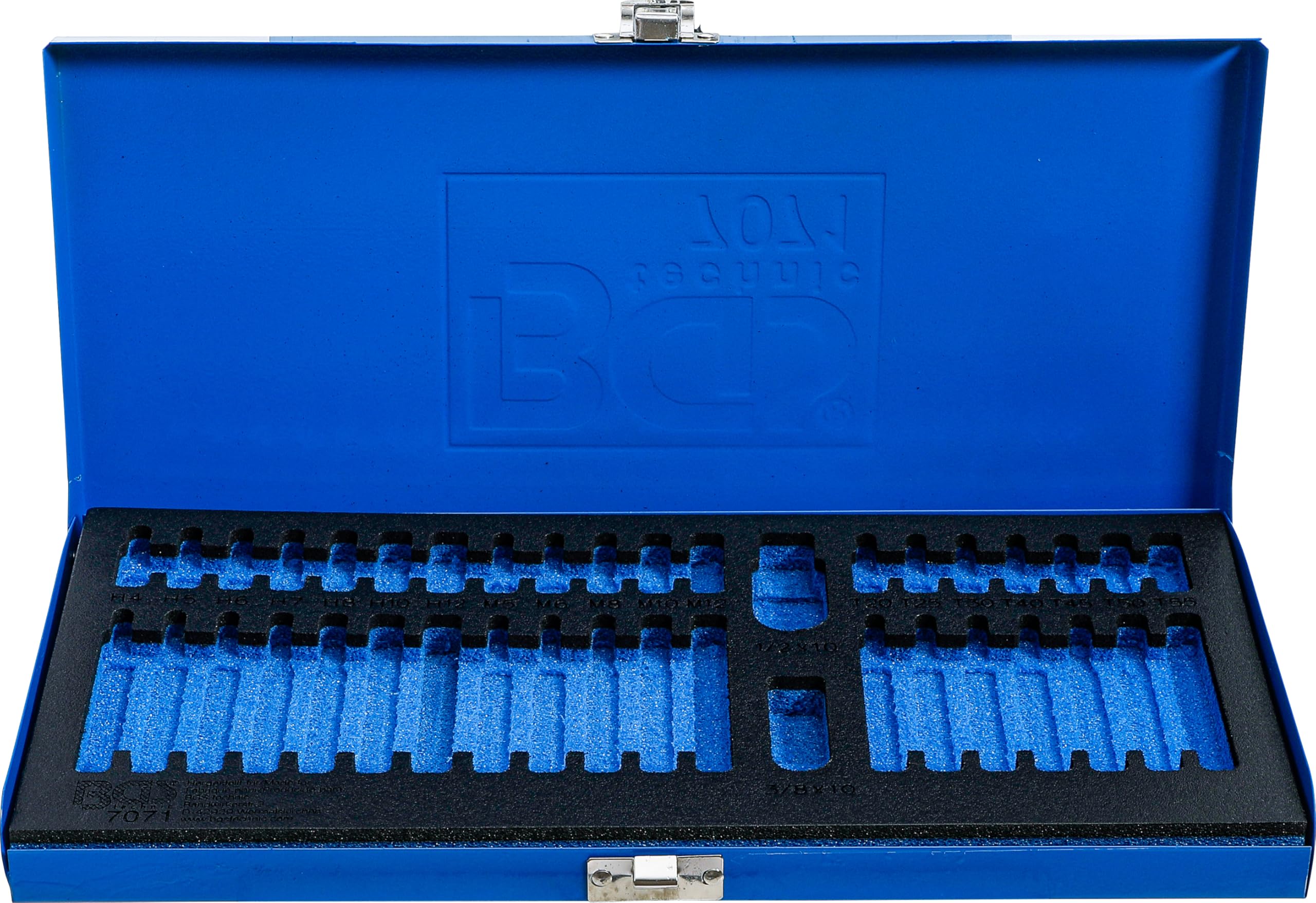 BGS 7071-LEER | Metal empty Case for BGS 7071