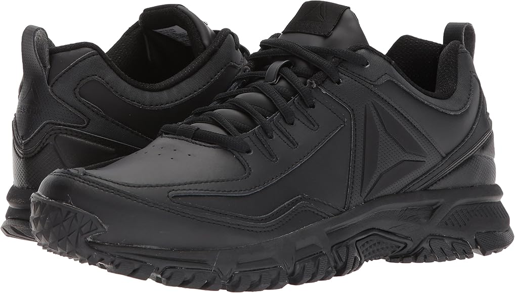 reebok men's ridgerider leather shoes