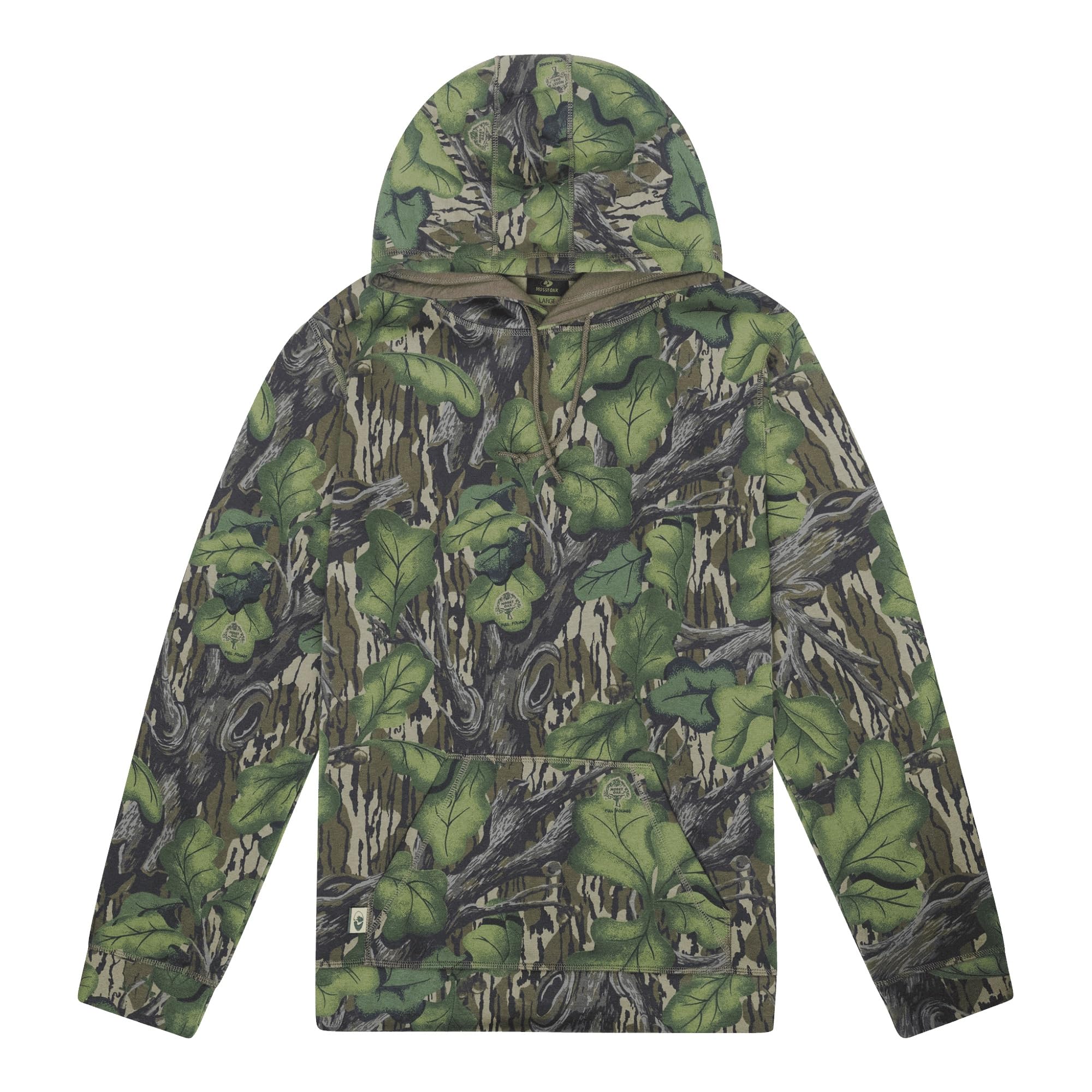 Mossy Oak Men's Camo Hunting Hoodies Vintage, Full Foliage, X-Large Image Mossy Oak Men's Camo Hunting Hoodies Vintage, Full Foliage, X-Large Image