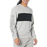 Lacoste Mens Arm Wording Crew Neck Sweatshirt