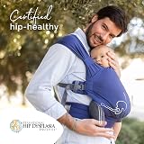 Boba Bliss Pre-Wrapped Baby Wrap Carrier Newborn Sling Navy Blue view 7