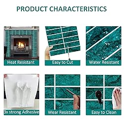 Crystiles 3D Backsplach Tile for Kitchen Peel and