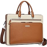 BOSTANTEN Briefcases for Men Messenger Bag Genuine Leather Laptop Bag 15.6 inch Office Work Tote for Buisness Travel