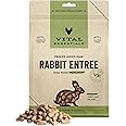 Vital Essentials Freeze Dried Raw Dog Food, Rabbit Mini Nibs Entree, 14 oz