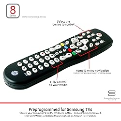 GE Universal Remote Control for