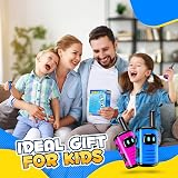 EUTOYZ Walkie Talkies Pink Blue Long Range Kids 3-10 view 6