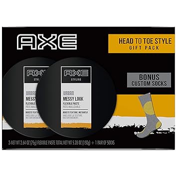 Buy 2 Axe Messy Look Flexible Paste 2 64 Oz Styling Gift Set