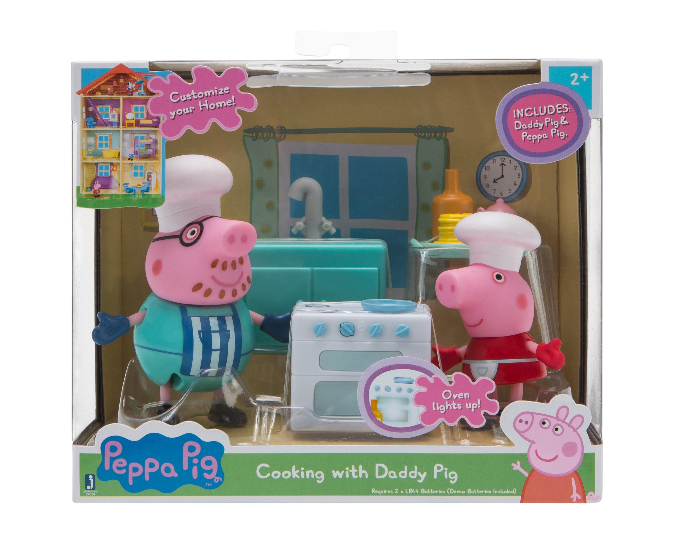 Peppa Pig Little Rooms Cooking Playset Amazon
