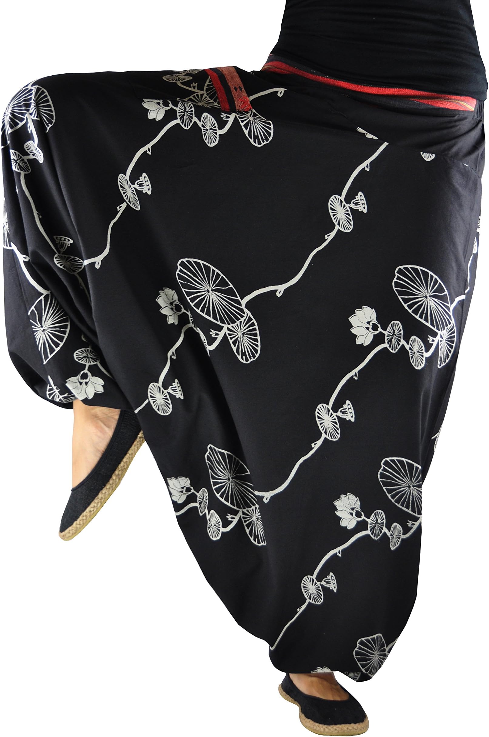 virblattHarem Pants for Women Hippie Clothes Hippie Clothing Drop Crotch Pants Women - halluzination