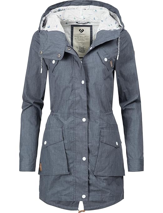Ragwear Damen Mantel Übergangsmantel YM-Clancy 7 Farben XS-XL